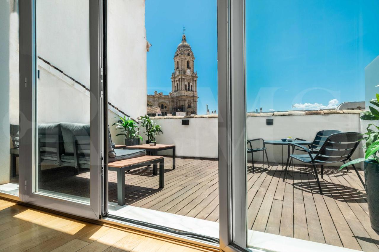 Marvellous Penthouse With Terrace & Cathedral Views By Rems Apartment Malaga Exterior photo